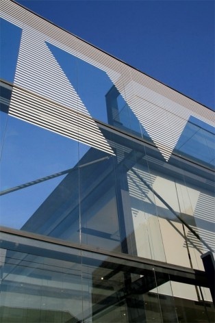 Detalhe da Parede de Vidro<br />Foto Tiago Andrade 