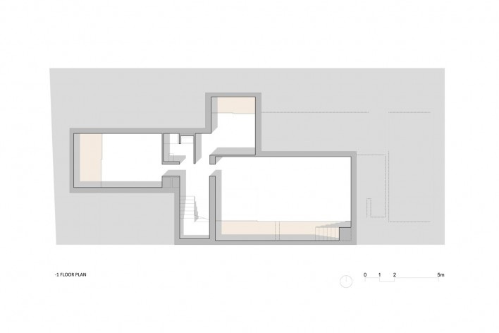 Nível -1 Casa no Juso. Projeto ARX Portugal + Stefano Riva, 2011<br />divulgação 