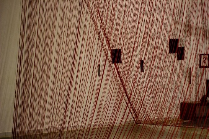 Templo de Dandara, Museu de Arte Contemporânea de Mato Grosso do Sul, Campo Grande, MS Brasil, 2018. Arquiteto Alex Nogueira<br />Foto Deborah Wolsky Carneiro 