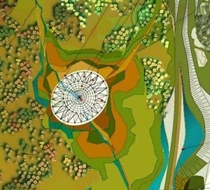 Planta NINHO – Núcleo de Integração Natural de Humanos e Ornitologia<br />Imagem dos autores do projeto 