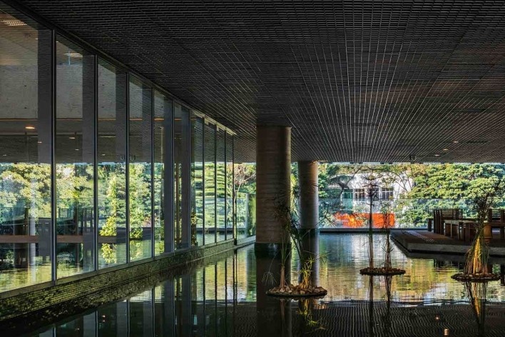 Sede Natura São Paulo – NASP, São Paulo, 2017. Arquitetos Lilian Dal Pian e Renato Dal Pian<br />Foto Nelson Kon 