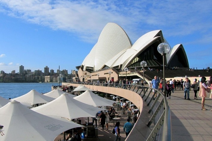 Ópera de Sydney, Jörn Utzon<br />Foto Gabriela Celani 