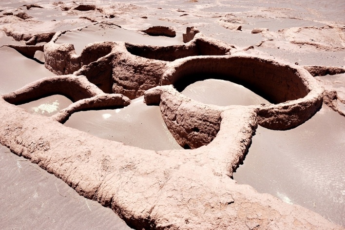 Aldeamento de Tulor, San Pedro de Atacama, Chile<br />Foto José Tabacow 
