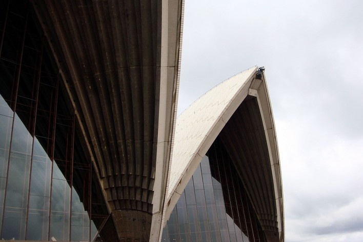 Ópera de Sydney, Jörn Utzon<br />Foto Gabriela Celani 