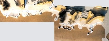 Maquete da Proposta - Trechos 3 e 4<br />Imagem do autor do projeto 