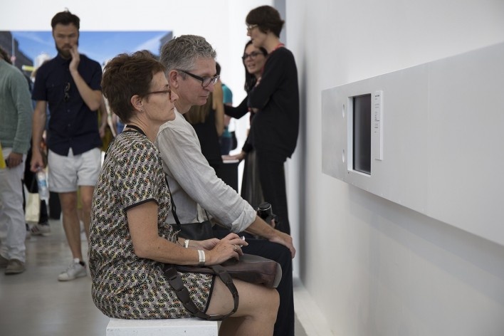Exposição “Juntos”, mostra brasileira na Mostra brasileira na 15ª Bienal Internacional de Arquitetura de Veneza – Reporting from the front, curadoria de Washington Fajardo<br />Foto Flavio Coddou 
