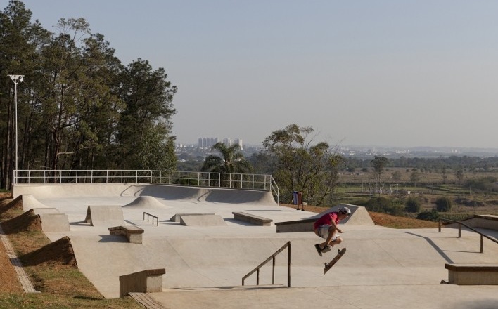 Parque Alberto Simões, Pedro Paes y Eugénio Filipe Teixeira, São José dos Campos <br />Foto divulgação 
