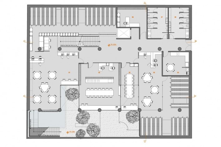 Planta Subsolo<br />Imagem dos autores 