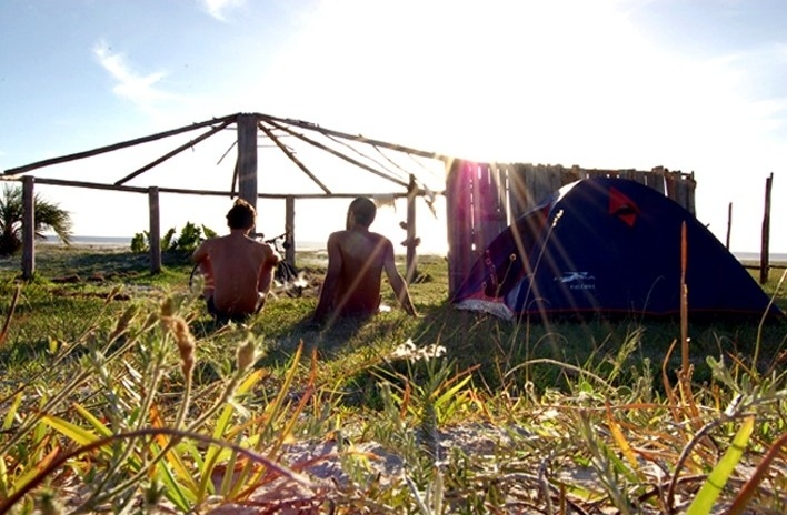 Acampados em Capilha – Taím