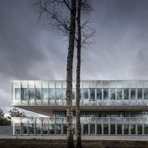 Câmara de Comércio e Artesanato de Hauts-de-France, Lille, França, 2019. Escritórios Kaan Architecten e Pranlas-Descours Architect & Associates<br />Foto Fernando Guerra / FG+SG 