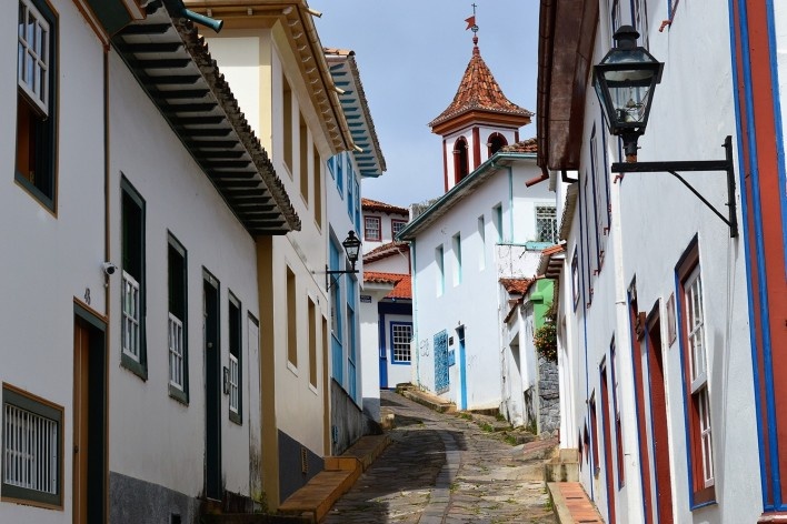 03. Beco no centro histórico﻿, Diamantina MG<br />Foto Elio Moroni Filho 
