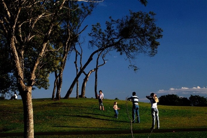 Família no Jardim Botânico<br />foto Lygia Nery 