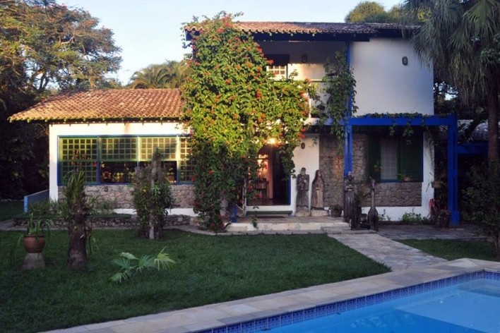 Sítio Alecrim, casa, Barra da Tijuca, Rio de Janeiro<br />Foto Celso Brando 