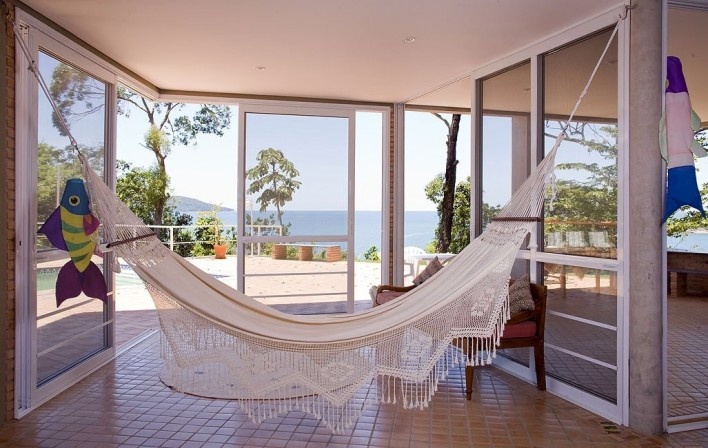 Casa na Ponta do Pulso, Ubatuba SP Brasil, arquiteto Affonso Risi<br />Foto Paulo Risi 