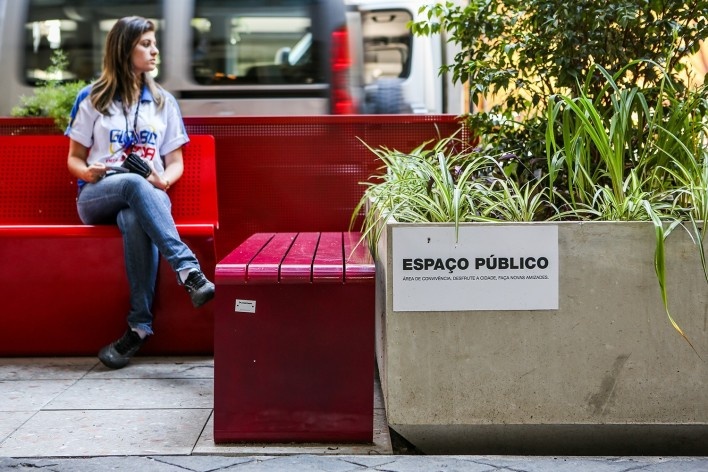 Zonas Verdes para a Bienal de Arquitetura. Zoom, H2C e Intituto Mobilidade Verde<br />Foto Sissy Eiko 