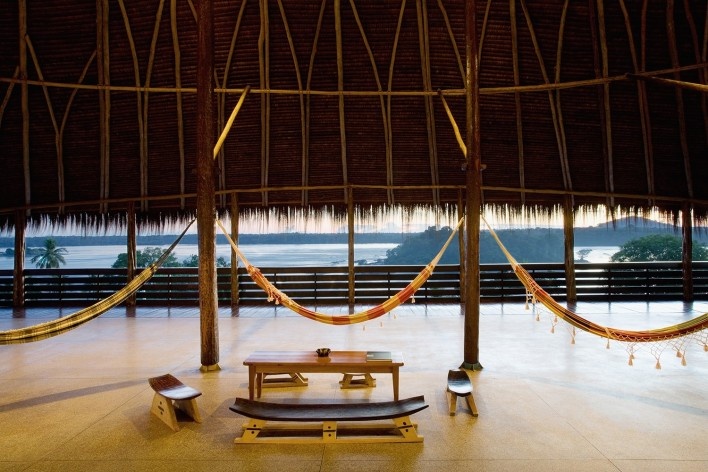 Instituto Socioambiental – ISA, São Gabriel da Cachoeira AM, 2006, escritório Brasil Arquitetura<br />Foto Daniel Ducci 