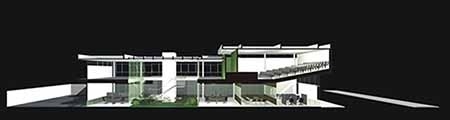 Corte longitudinal<br />Imagem do autor do projeto 