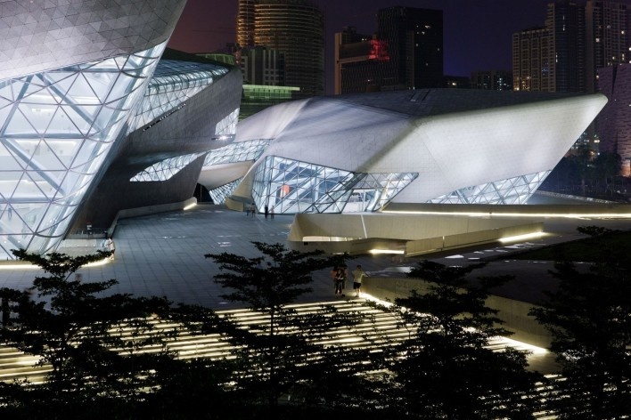 Guangzhou Opera House<br />foto Iwan Baan  [Zaha Hadid Architects]
