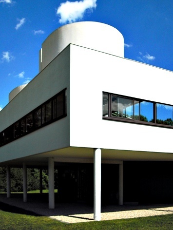 Ville Savoyer, projeto de Le Corbusier<br />Foto Maurício Azenha 