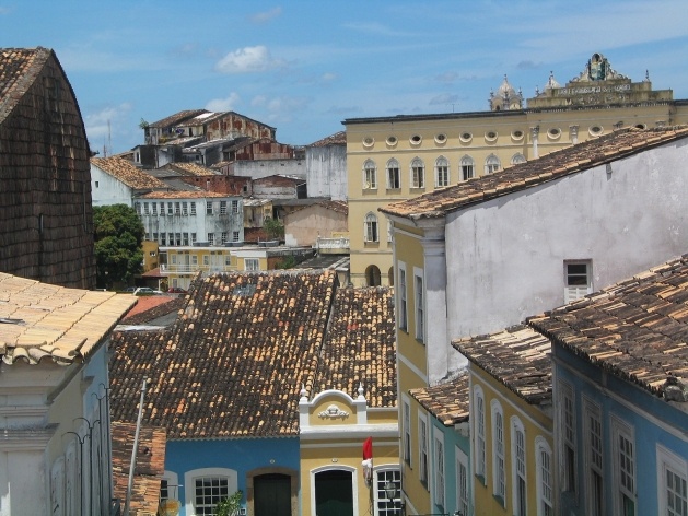 Centro histórico de Salvador<br />Foto Nelson Kon 