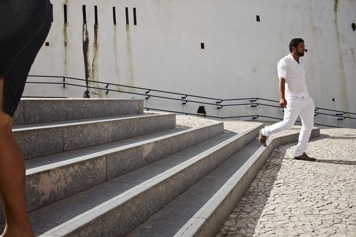 Praça e ladeira da Barroquinha,degraus da escadaria. Metro arquitetos associados<br />Foto Ilana Bessler 