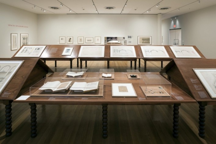 Exposição Henri Labrouste: Structure Brought To Light. MoMA, Nova York, 2013<br />Foto Jonathan Muzikar  [© The Museum of Modern Art, New York]