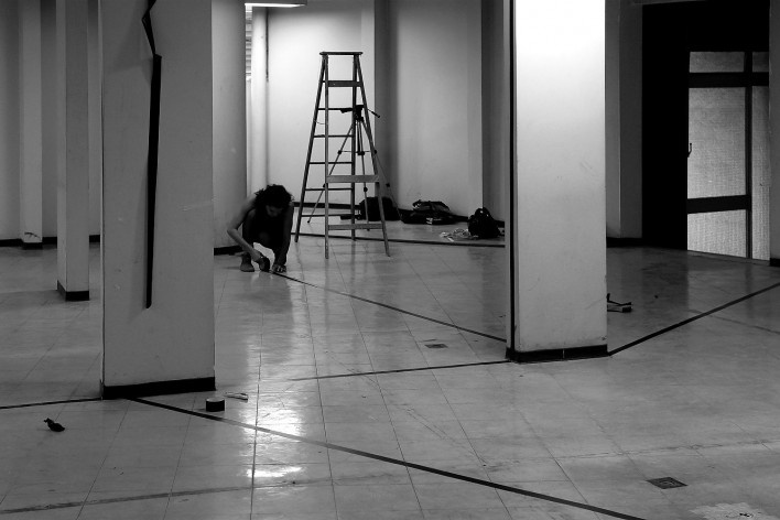 Exposição "Da próxima vez eu fazia tudo diferente"<br />Foto "The Making" Caio Guerra 