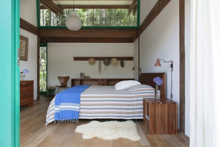 Casa em Gonçalves, Gonçalves MG Brasil, 2012-2013. Arquiteto André Vainer / André Vainer Arquitetos<br />Foto Cacá Bratke 