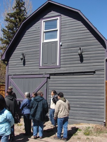 O celeiro remanescente. Tour por Misson, AB, Canadá<br />Foto Octavio Lacombe 