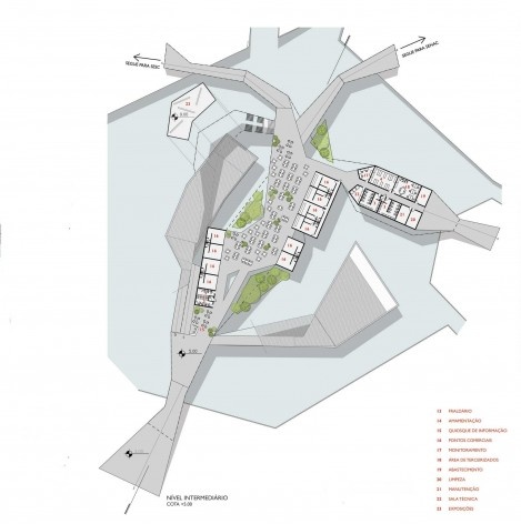 Sistema Fecomércio‐RS, Centro de Convivência, nível intermediário. Forte, Gimenes & Marcondes Ferraz, menção honrosa, 2011