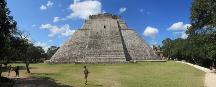 Uxmal, Pirâmide do Mágico, México<br />Foto Victor Hugo Mori 