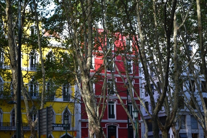 Edifícios na Avenida Liberdade, Lisboa<br />Foto Juliano Carlos Cecílio Batista Oliveira 