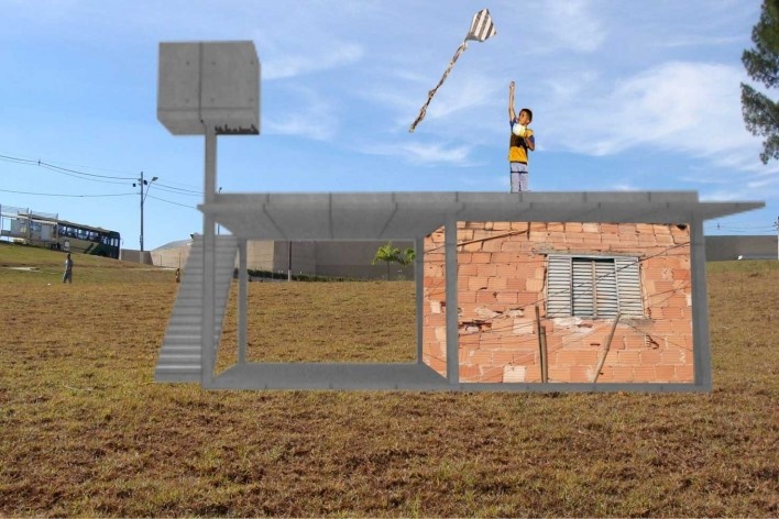 Casa na praça-curva do Lacet<br />Imagem do autor 