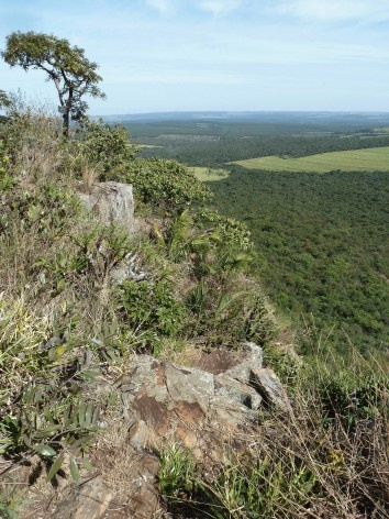 Morro da Mesa, paisagem rupestre<br />Foto Michel Gorski 