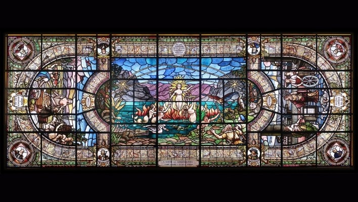 Museu do Café em Santos<br />Fotomontagem Victor Hugo Mori, 2012/2021 
