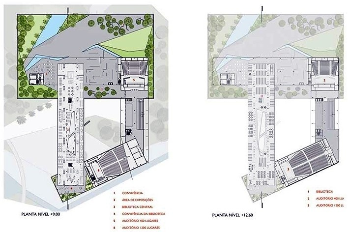 Sistema Fecomércio‐RS, Centro Educacional Senac, plantas. Forte, Gimenes & Marcondes Ferraz, menção honrosa, 2011