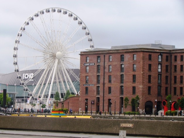 Trecho da Albert Dock, em Liverpool<br />foto Ana Paula Spolon 