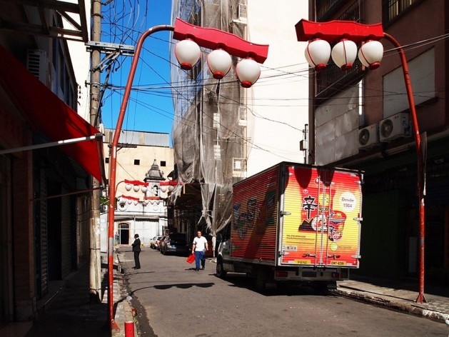 Bairro da Liberdade, São Paulo, Beco dos Aflitos<br />Foto Denise Geribello 