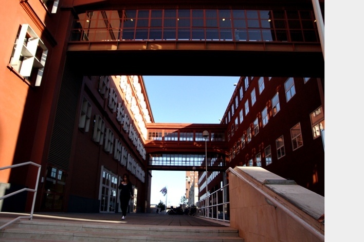 Departamento humanístico da nova Universidade de Estudos Milano-Bicocca<br />Foto Alessandra Natali Queiroz 