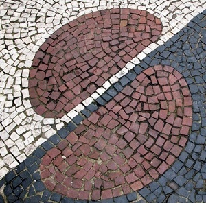 calçada de Santos<br />Foto Flávio Magalhães 
