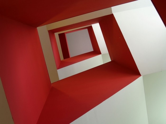 Conjunto Habitacional Fira de Barcelona – L’Hospitalet de Llobregat, escadaria, Barcelona 2009. ONL Arquitectura<br />Foto Gianluca Giaccone 