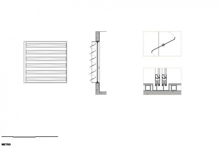 Residência Bento Noronha, detalhe, São Paulo, Metro Arquitetos Associados<br />Imagem divulgação 