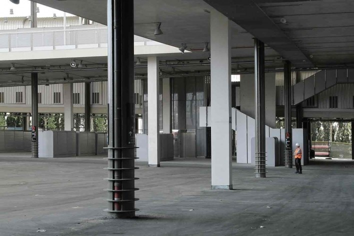Mercat Encants, Barcelona. Arquiteto Fermín Vázques / b720 Fermín Vázquez Arquitectos<br />Foto Helena Guerra 