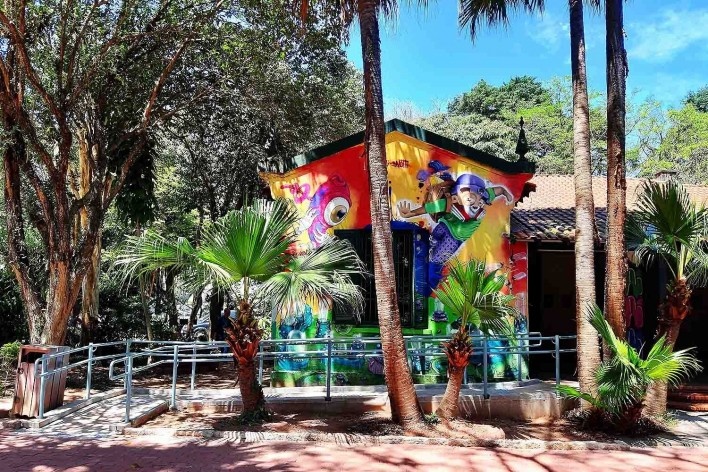 Readequação do Parque Municipal Raul Seixas, São Paulo SP Brasil, 2019. Secretaria do Verde e Meio Ambiente – Departamento de Implantação, Projetos e Obras/ Secretaria Municipal da Pessoa com Deficiência<br />Foto Leon Rodrigues  [Secom]