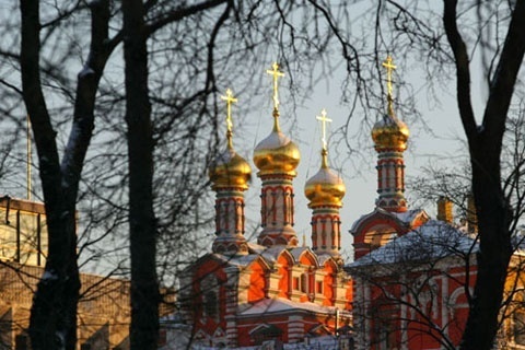 Praça das Catedrais, no interior do Kremlin 