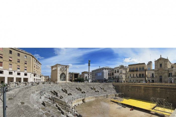 Piazza Sant'Oronzo, Lecce<br />Foto Victor Hugo Mori 