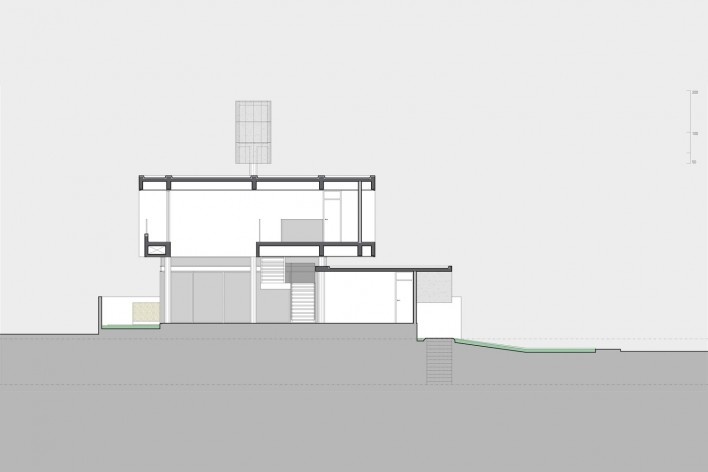 IF House, section 02, Natal RN Brasil, 2018. Architects Márcio Lucena and Kleimer Martins / Martins Lucena Arquitetos<br />Imagem divulgação/ Disclosure image  [Acervo/ Collection Martins Lucena Arquitetos]