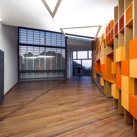 Casa do Carnaval, praça coberta, Salvador. Arquitetos Alexandre Prisco e Nivaldo Andrade<br />Foto Manuel Sá 