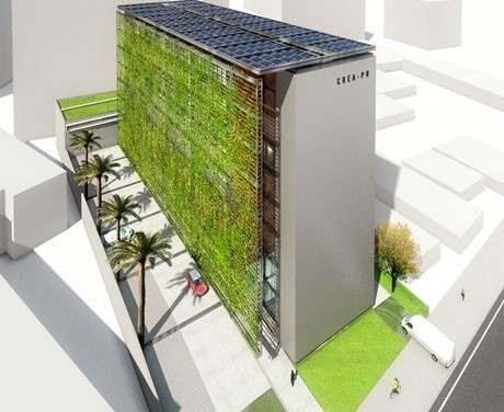 Vista geral do projeto<br />Desenho de Jean Grivot Avancini 