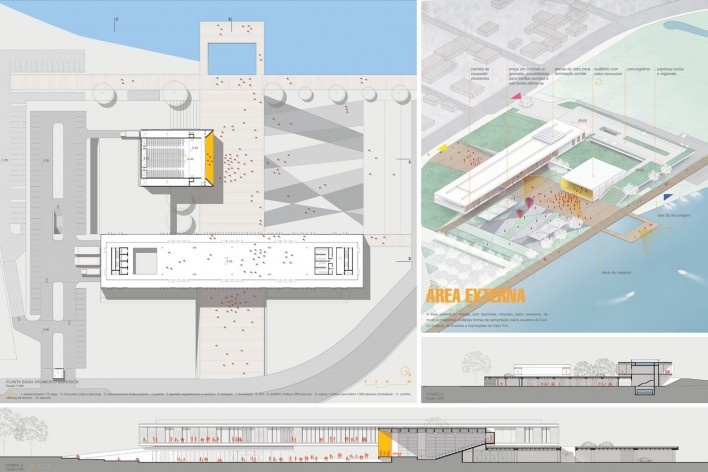 Prancha - Centro Cultural de Eventos de Cabo Frio [ARQBR Arquitetura e Urbanismo Eireli]